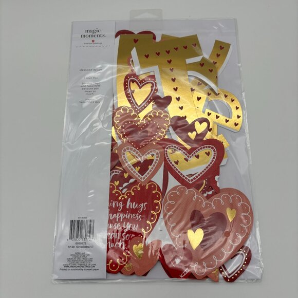 American Greetings Magic Moments Displayable Pop-Up Valentine's Day Cards NEW - Picture 5 of 15